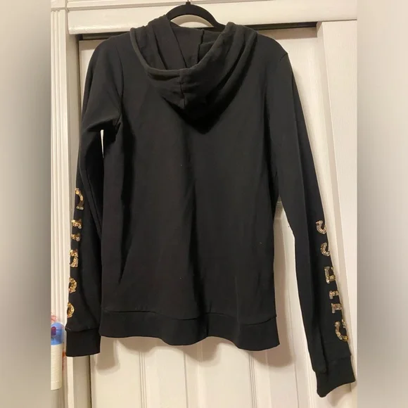 Guess Sequin Zip Up Hoodie - Picture 2 of 4